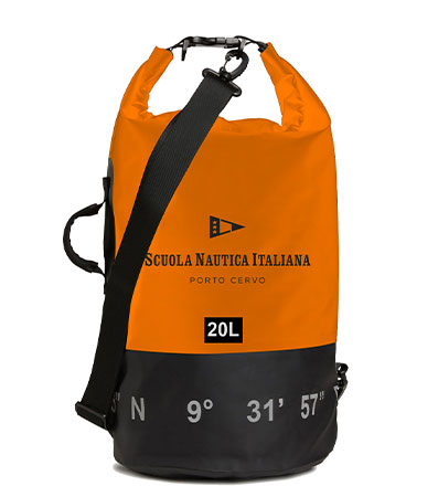 SCUOLA NAUTICA ITALIANA - ZAINO ORANGE DRY BAG