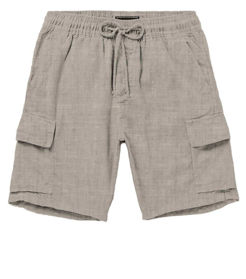 SCUOLA NAUTICA ITALIANA - BERMUDAS CARGO MAN LINEN
