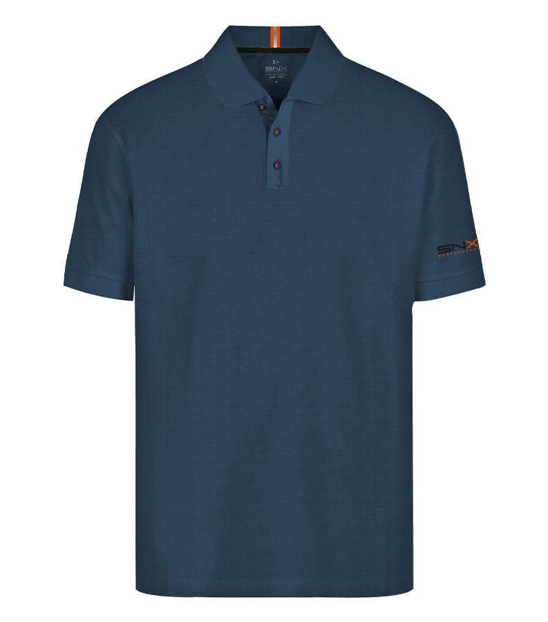 SCUOLA NAUTICA ITALIANA - POLO TECH UOMO 148801 BLU