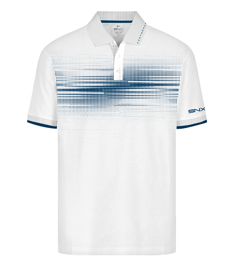 SCUOLA NAUTICA ITALIANA - POLO PIQUET UOMO 148805 WHITE