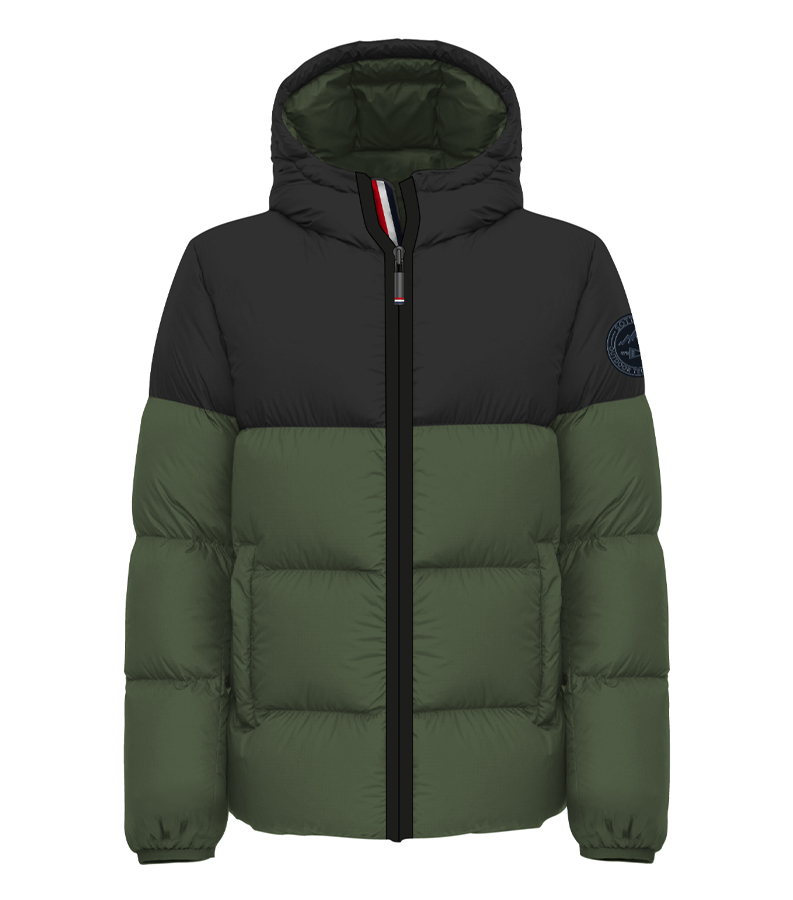 SCUOLA NAUTICA ITALIANA - PIUMINO IMBOTTITO UOMO 149156 ARMY