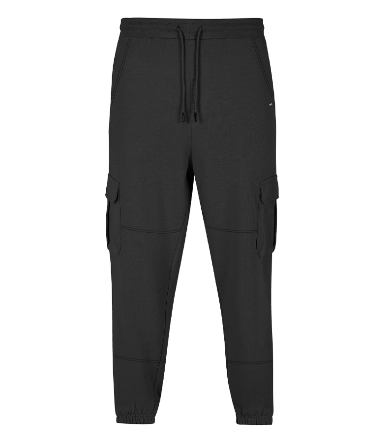 SCUOLA NAUTICA ITALIANA - PANTALONI POLY FLEECE UOMO BLACK