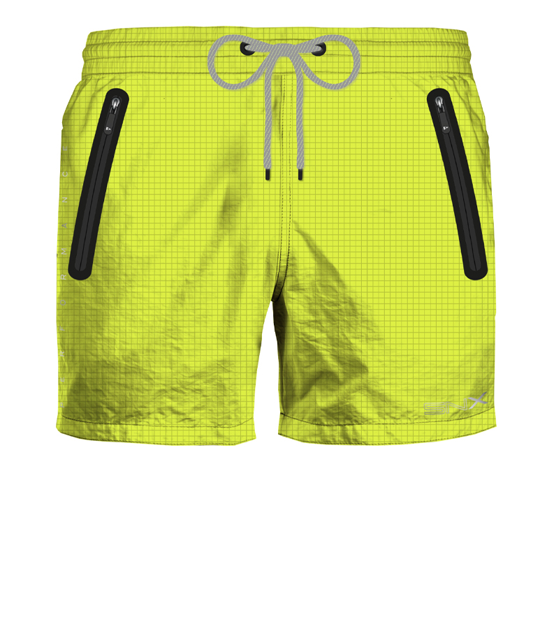 SCUOLA NAUTICA ITALIANA - COSTUME UOMO 158340 YELLOW FLUO