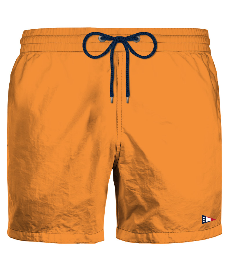 SCUOLA NAUTICA ITALIANA - COSTUME UOMO 218301 ORANGE FLUO