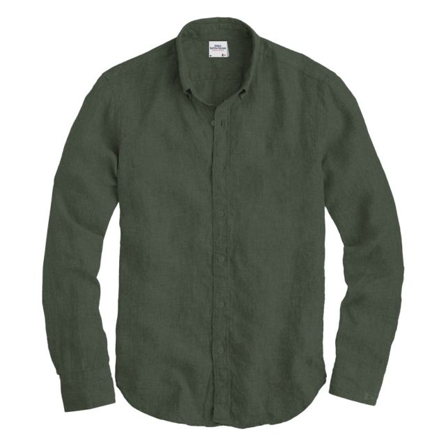 SCUOLA NAUTICA ITALIANA - CAMICIA PURO LINO MILITY