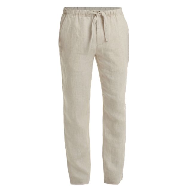 SCUOLA NAUTICA ITALIANA - PANTALONI UOMO LINO SAND