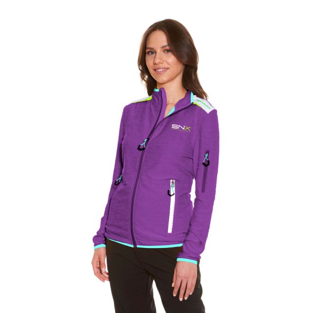 SCUOLA NAUTICA ITALIANA - JACKET WOMAN MICRO CARBON BOUNDED