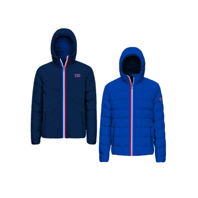SCUOLA NAUTICA ITALIANA - MEN'S REVERSIBLE PADDED DOWN JACKET 849155