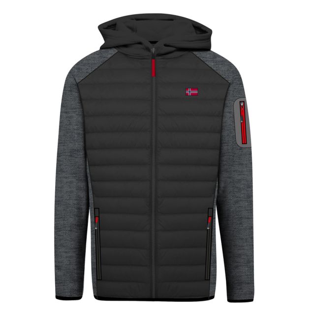 SCUOLA NAUTICA ITALIANA - MEN'S PADDED HYBRID SWEATSHIRT 849307