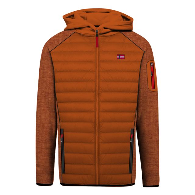 SCUOLA NAUTICA ITALIANA - MEN'S PADDED HYBRID SWEATSHIRT 849307