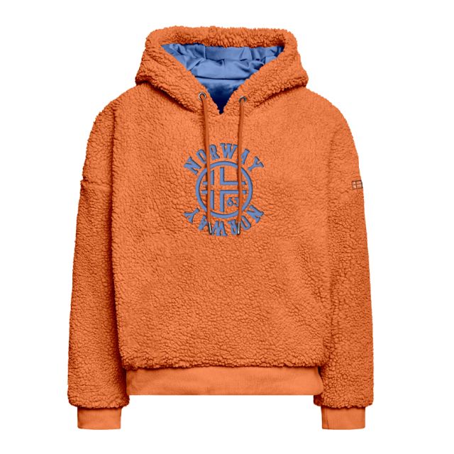 SCUOLA NAUTICA ITALIANA - POLAR FLEECE DONNA SOFT CURLY PAPAIA